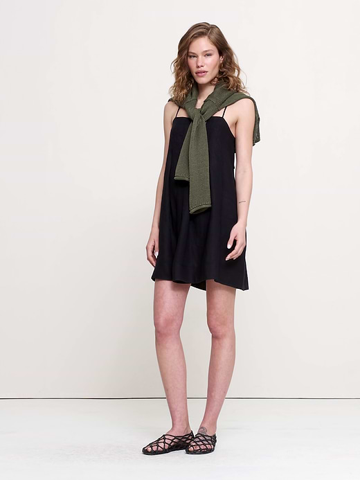 Banana Republic Linen Mini Dress — photo 5