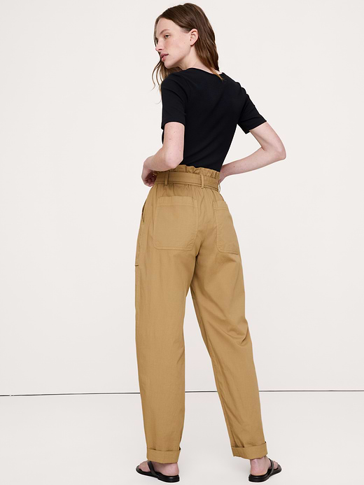 Banana Republic Ripstop Cotton Paperbag Pant — photo 3