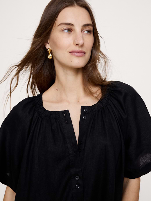 Banana Republic Button-Up Mini Dress — photo 4