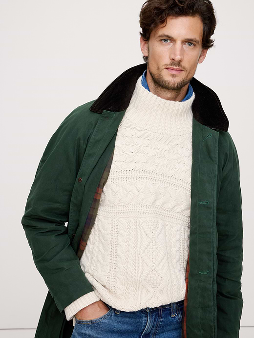 Banana Republic Water-Resistant Mac Coat — photo 4