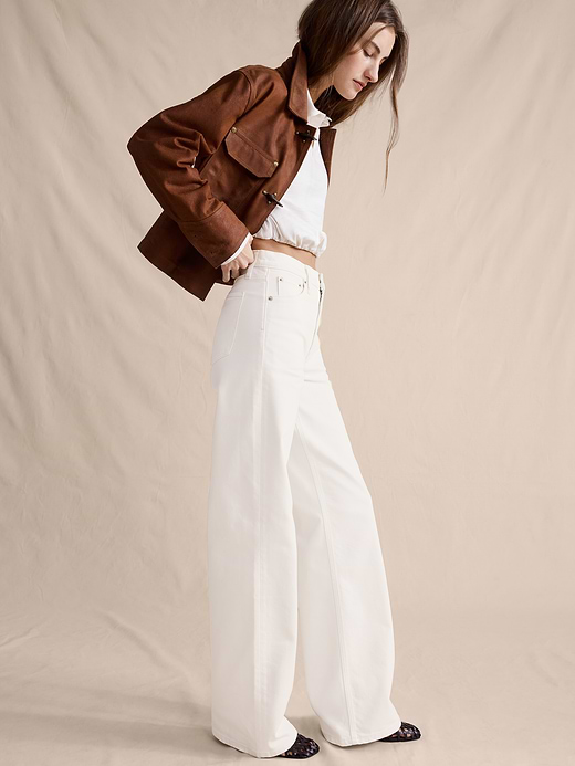 Banana Republic The Icon Classic Wide-Leg Jean — photo 4