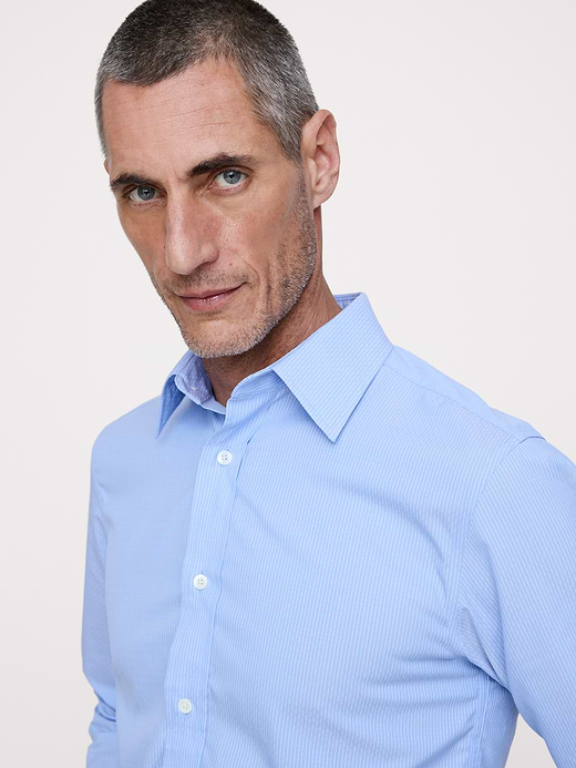 Banana Republic Slim-Fit Wrinkle-Resistant Dress Shirt — photo 4