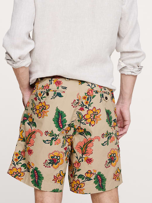Banana Republic 8" Floral Bermuda Short — photo 3