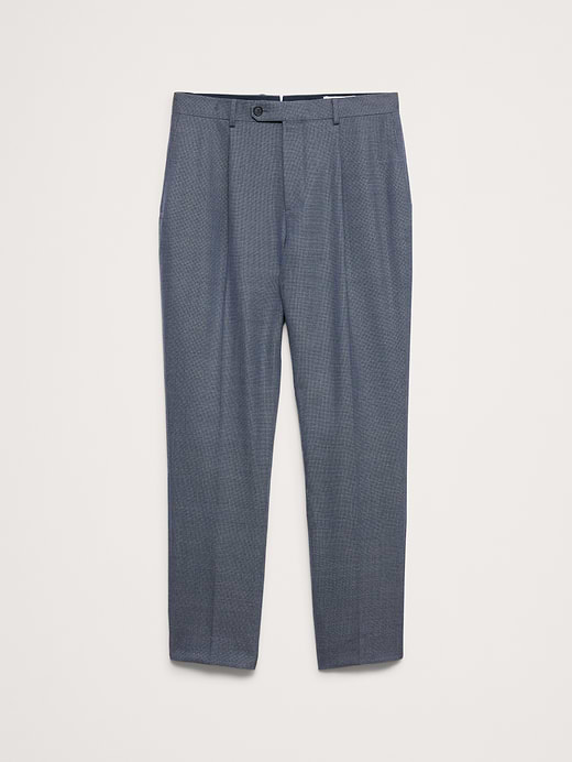 Banana Republic Tailored Slim-Fit Italian Wool Ventile Suit Pant — photo 5