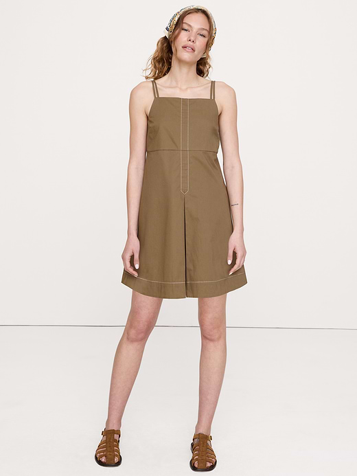 Banana Republic Cotton Twill Mini Dress — photo 4