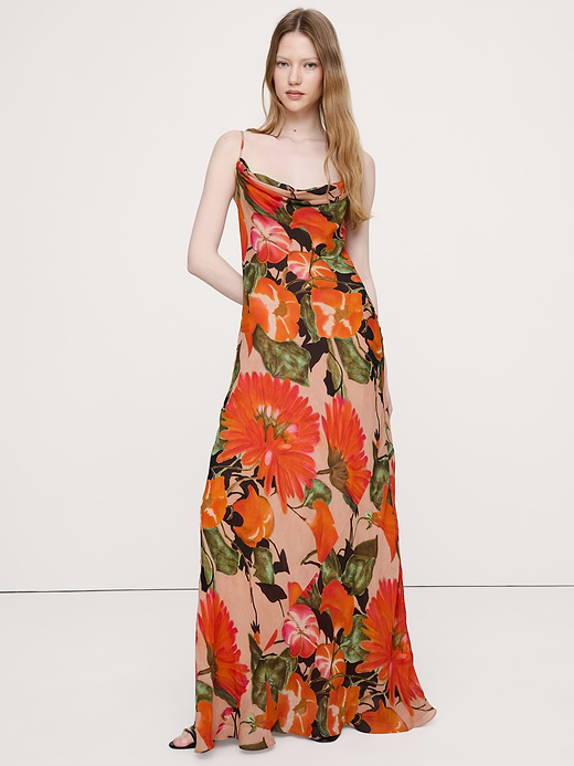 Banana Republic Bias-Cut Georgette Slip Maxi Dress — photo 1
