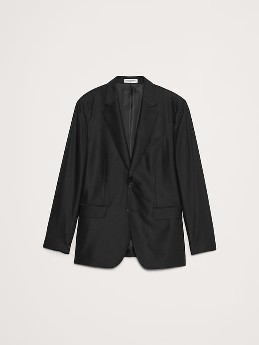 Banana Republic Signature Italian Hopsack Suit Jacket — photo 5