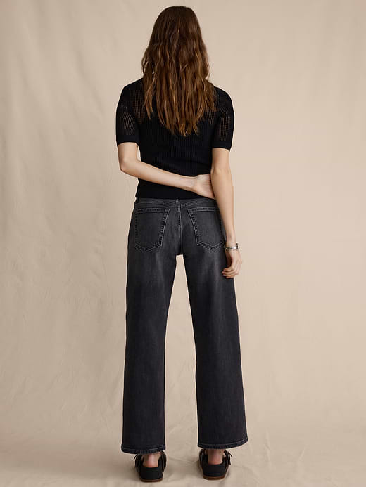 Banana Republic Mid-Rise 90s Loose Crop Jean — photo 3