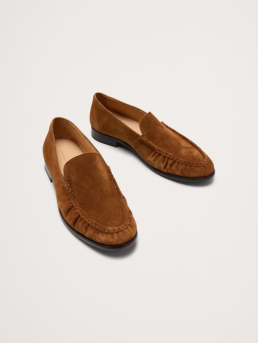 Banana Republic Suede Moc-Toe Loafer — photo 4