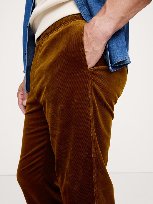 Banana Republic Straight Stretch-Corduroy Pull-On Pant — photo 4