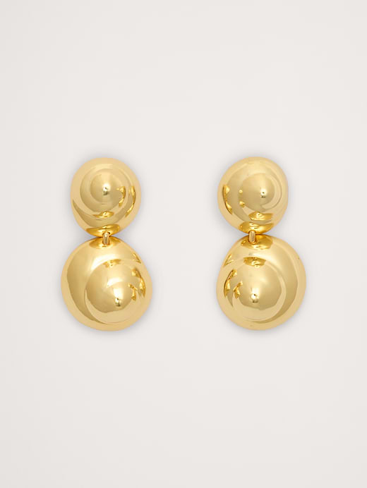 Banana Republic Spiral Sphere Drop Earring — photo 1
