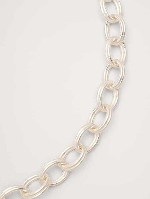 Banana Republic Double Oval Link Chain Necklace — photo 4