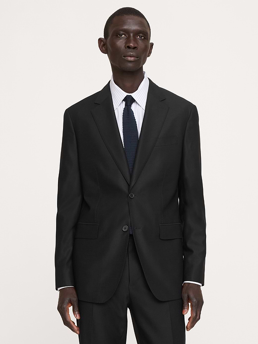 Banana Republic Signature Italian Hopsack Suit Jacket — photo 6