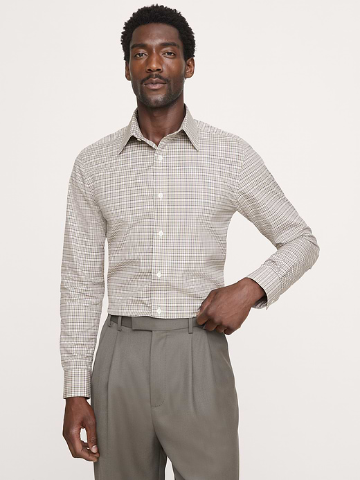 Banana Republic Slim-Fit Wrinkle-Resistant Dress Shirt — photo 1