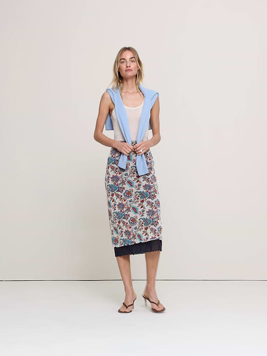 Banana Republic Mesh Midi Skirt — photo 5