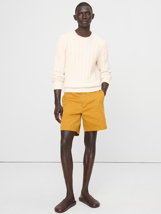 Banana Republic 7" Lived-In Chino Short — photo 1