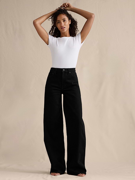 Banana Republic The Icon Classic Wide-Leg Jean — photo 1