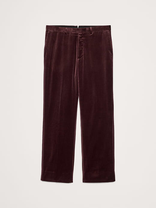 Banana Republic Straight Velvet Pant — photo 5