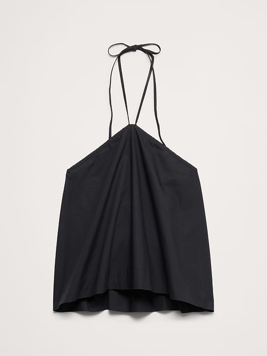 Banana Republic Cotton Poplin Halter Top — photo 5