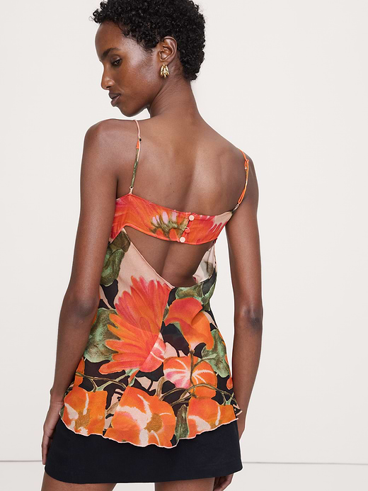 Banana Republic Georgette Cowl-Neck Tank — photo 3