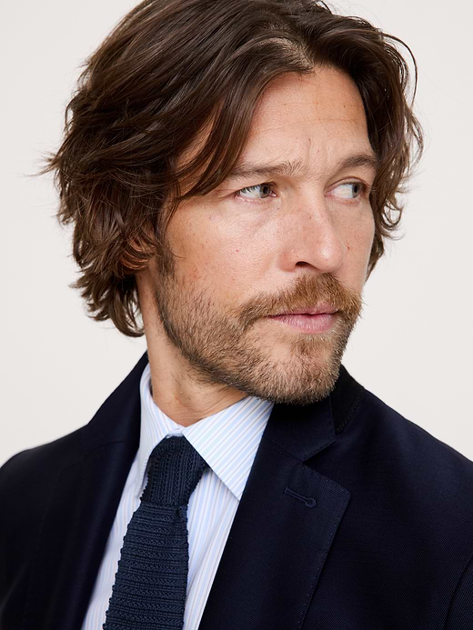 Banana Republic Signature Italian Hopsack Suit Jacket — photo 4
