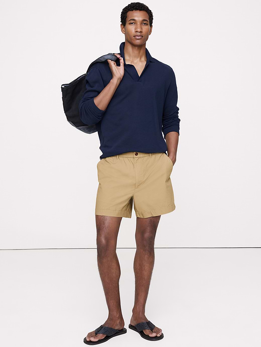 Banana Republic The Weekender 5" Pull-On Short in Cotton — photo 1