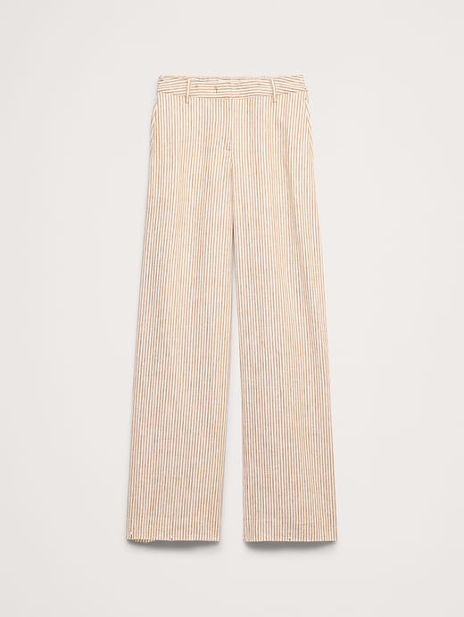 Banana Republic The Everyday Wide-Leg Pant in Linen — photo 5