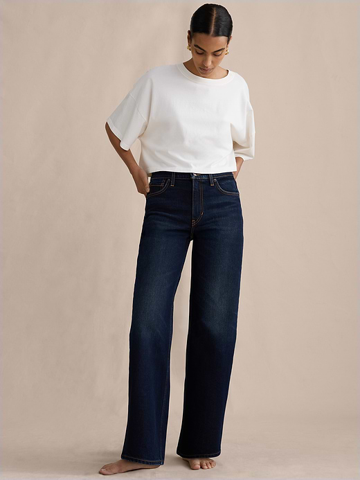 Banana Republic The Icon Classic Wide-Leg Jean — photo 5