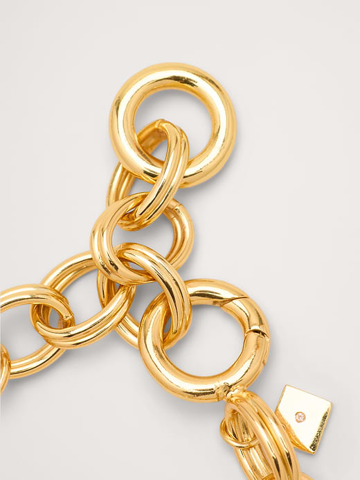Banana Republic Double Oval Link Chain Bracelet — photo 4