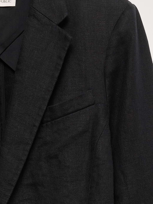 Banana Republic Slim Linen Blazer — photo 7
