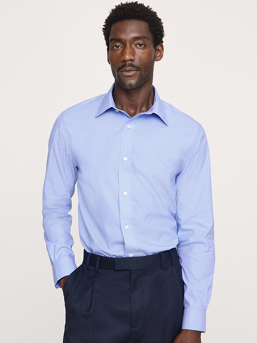 Banana Republic Standard-Fit Wrinkle-Resistant Dress Shirt — photo 1