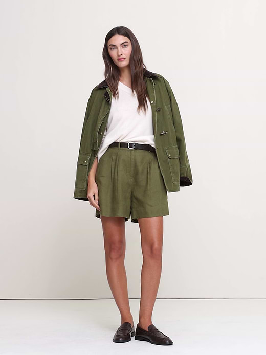 Banana Republic The Soho 4" Short in Linen — photo 6