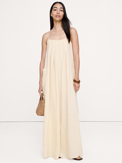 Banana Republic Linen Trapeze Dress — photo 1