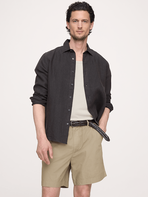 Banana Republic The Weekender 7" Pull-On Short in Cotton — photo 1
