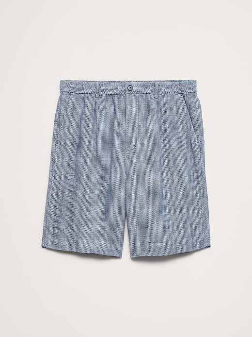 Banana Republic 9" Pleated Linen-Cotton Pull-On Short — photo 5