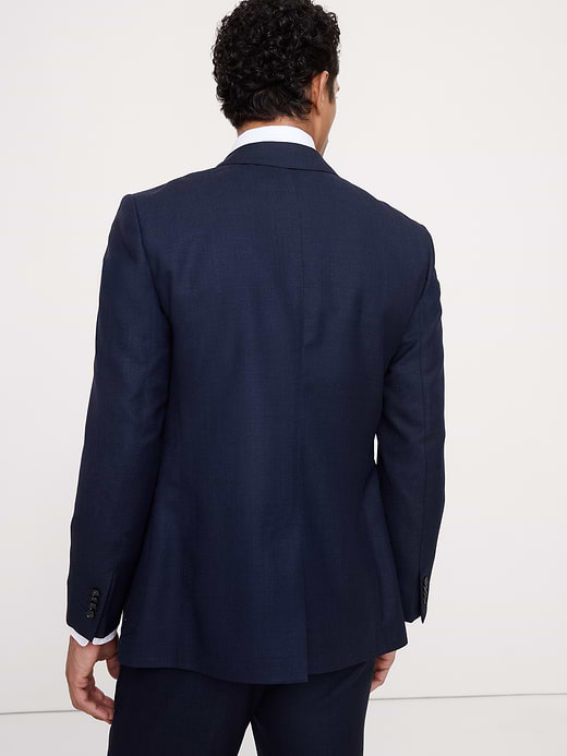 Banana Republic Tailored Slim-Fit Italian Wool Ventile Suit Jacket — photo 3