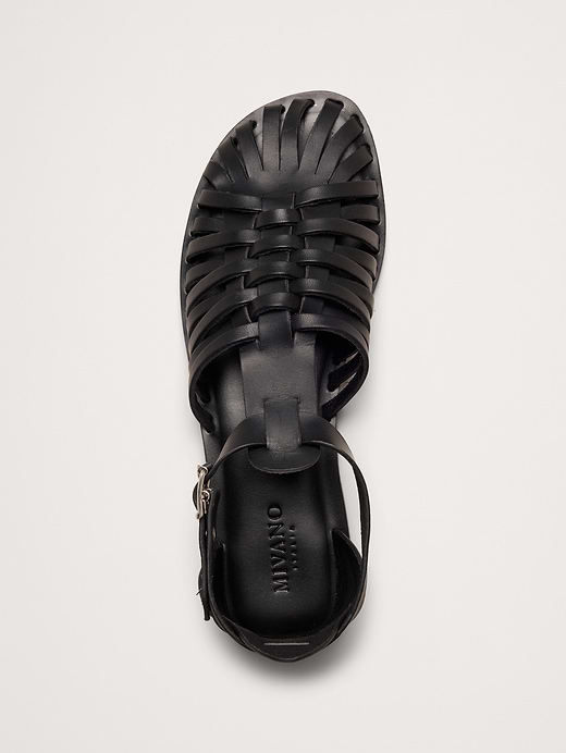 Banana Republic Braided Italian Leather Fisherman Sandal — photo 6