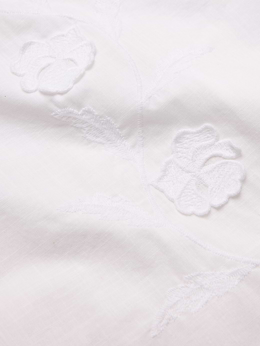 Banana Republic Relaxed-Fit Embroidered Cotton Resort Shirt — photo 6