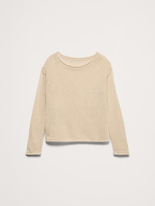 Banana Republic Heirloom Linen Boatneck Sweater — photo 5