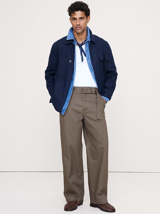 Banana Republic Loose Belted Chino — photo 1