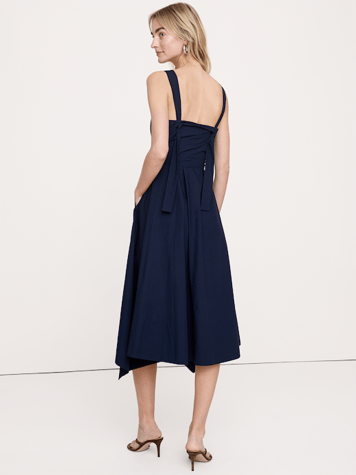Banana Republic Cotton Poplin Wrap Shirt Dress — photo 3