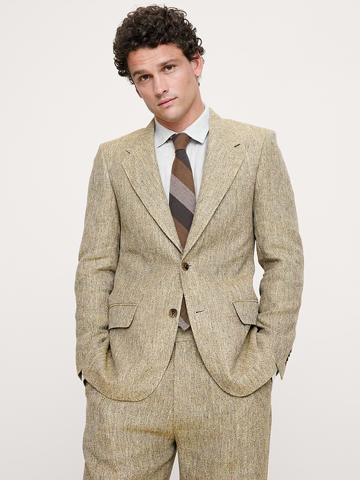 Banana Republic Relaxed Italian Linen Suit Jacket — photo 1