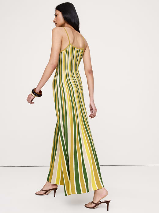 Banana Republic Sculpted Stripe Maxi Dress — photo 3