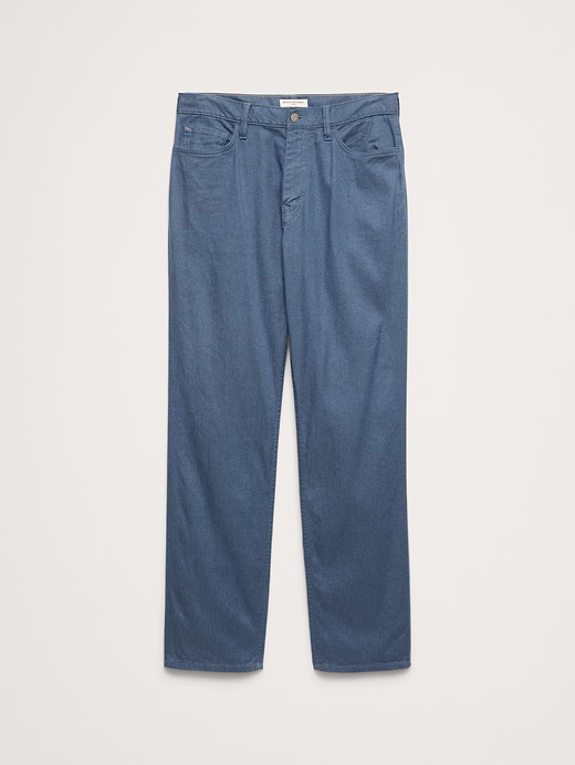 Banana Republic Straight Linen-Cotton Traveler Pant — photo 5