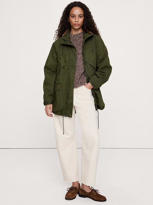 Banana Republic Archive Reissue Cotton Utility Parka — photo 1