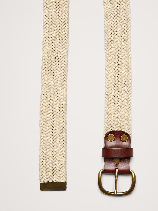 Banana Republic Woven Cotton Slider Belt — photo 4