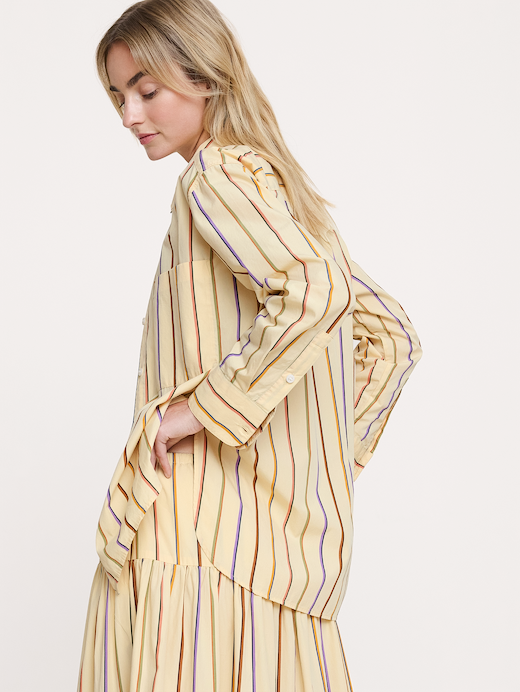 Banana Republic The Oversized Shirt in Cotton Poplin — photo 3