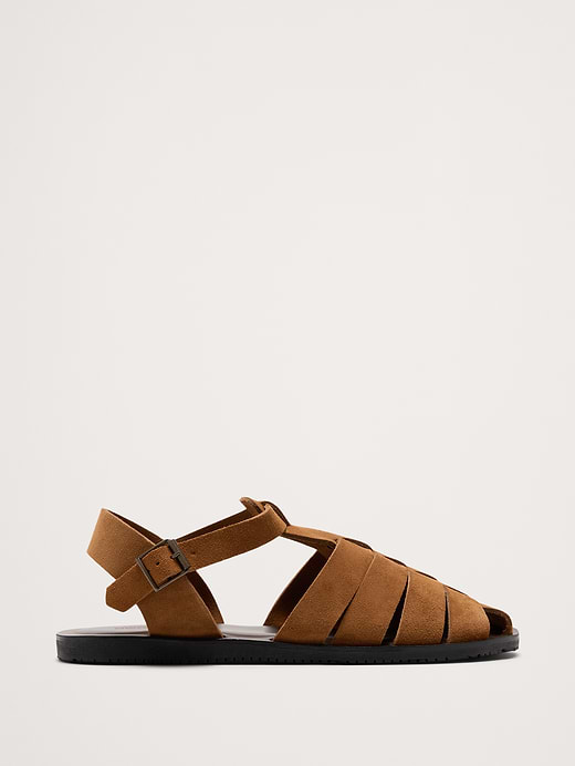 Banana Republic Suede Fisherman Sandal — photo 1