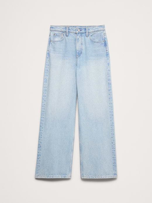 Banana Republic The Icon Classic Wide-Leg Crop Jean — photo 6