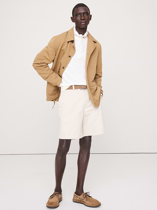 Banana Republic Italian Linen-Cotton Shirt Jacket — photo 3